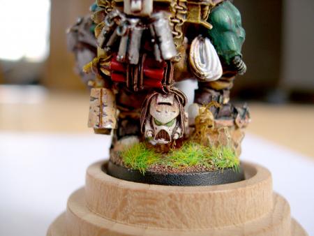 commando ork warhammer 40k vu de dos